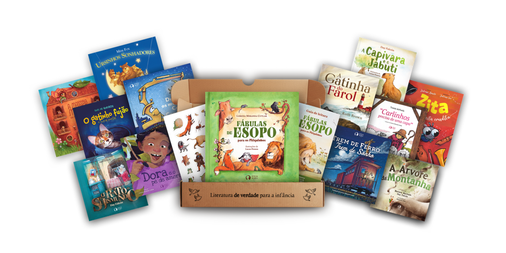 Caixinha Pitiquinhos Turbinado com 12 livros extras
